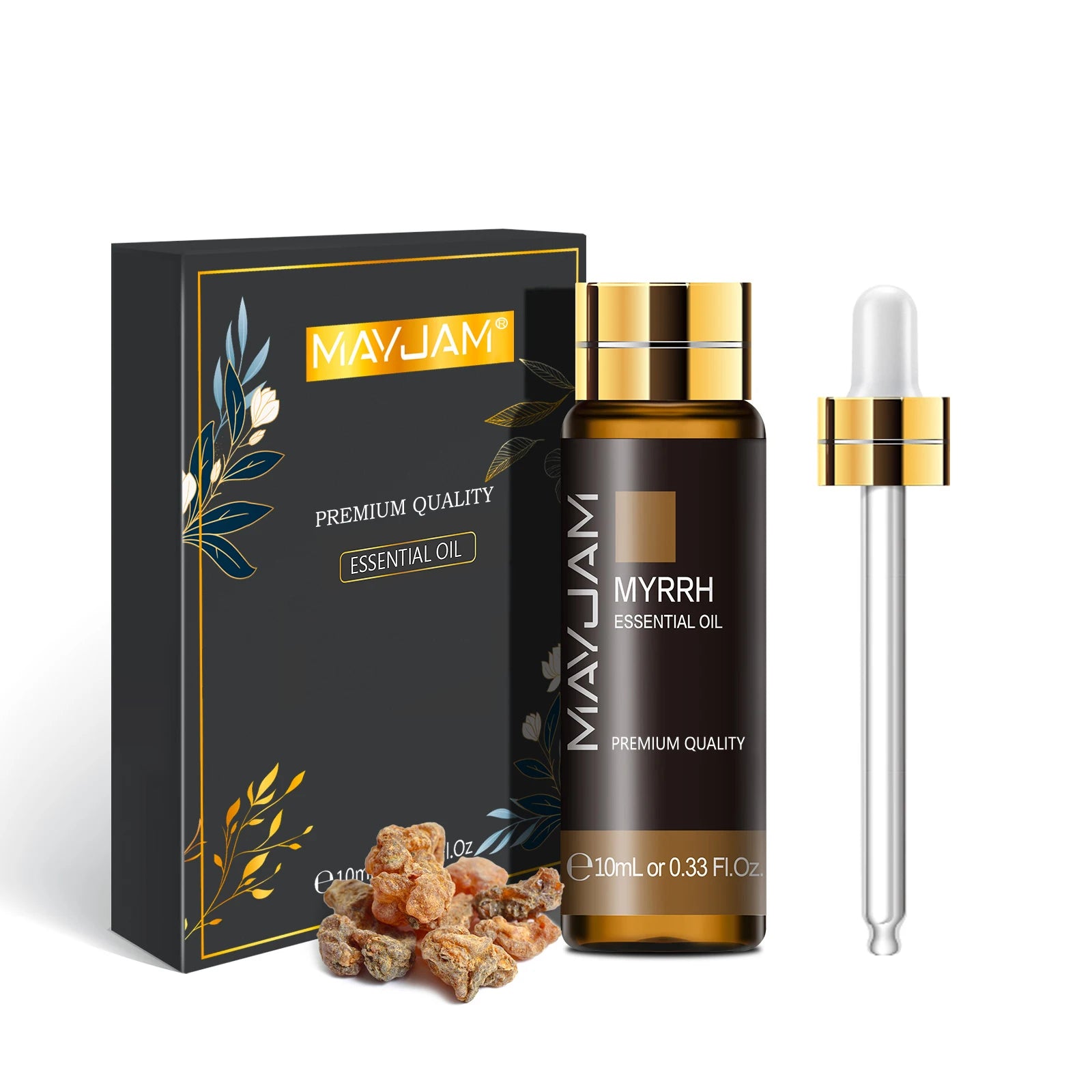 10ML Citronella Chamomile Lemon Rose Sage Essential Oils Basil Vetiver Myrrh Pepper Fennel Pine Needles Camphor Massage Oil