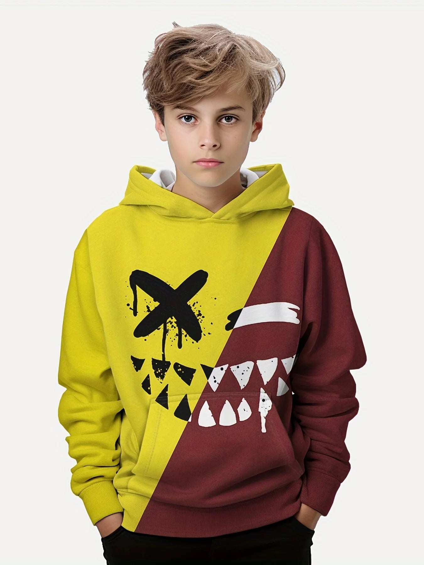 Kids Clothes Hoodies Long Sleeve Children's Sweatshirt Creative Print Casual Girls' Summer Clothes Boy Tops Children's Clothing