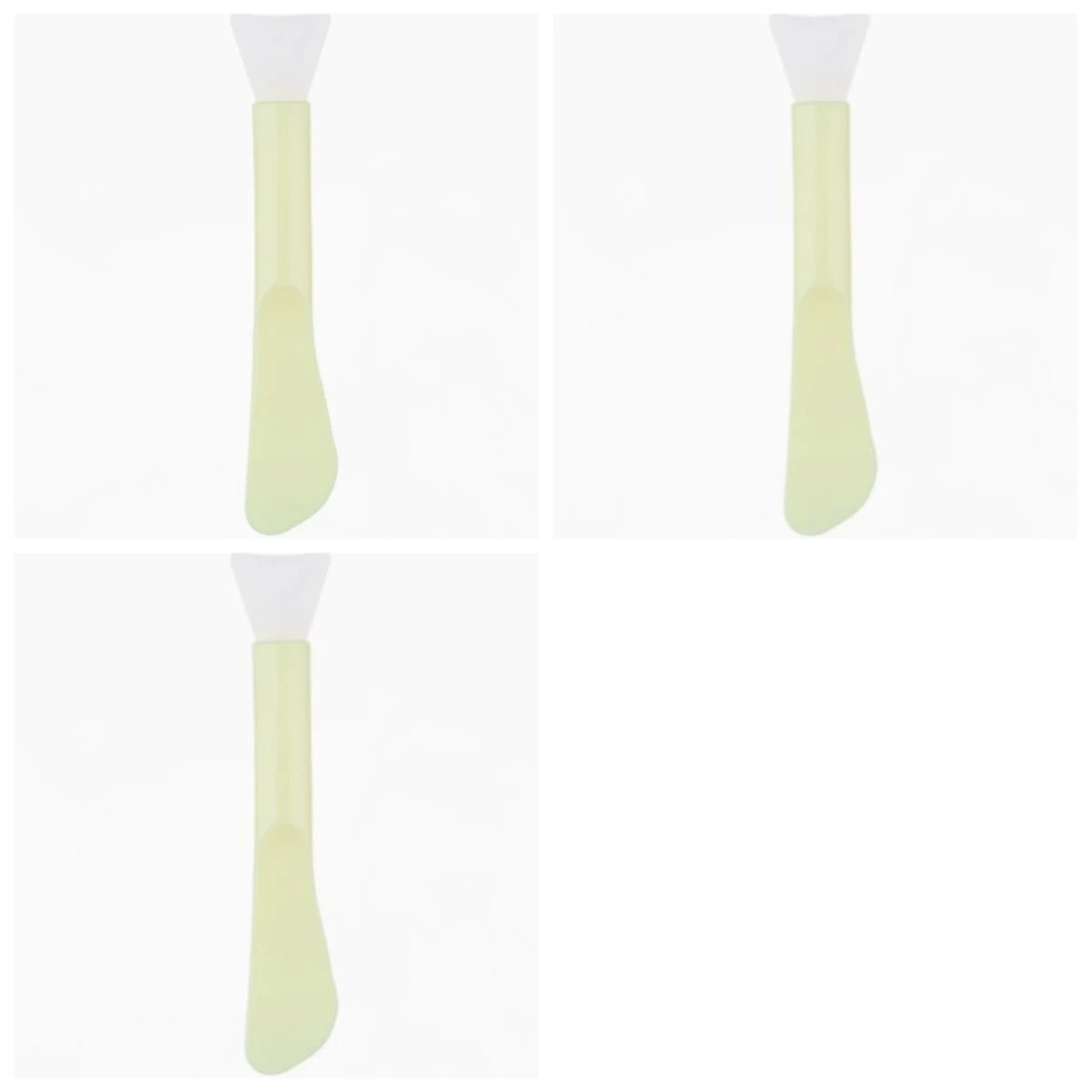 1/3pcs Silicone Facial Mask Brush Double Mud Film Beauty Makeup DIY Apply Facial Mask Head Soft Head Makeup Face Skin Care Tools