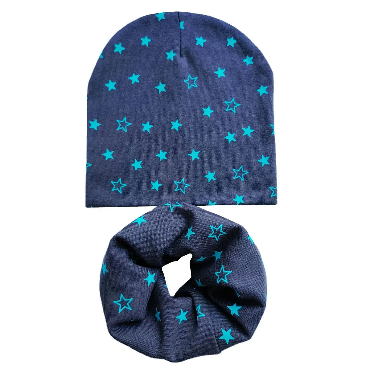 Winter Spring Cotton Baby Hat Scarf Infant Hat Set Duvet Fabric Beanie Hats for Kids Baby Girl Hat Baby Boy Hat Plush Warm Hat