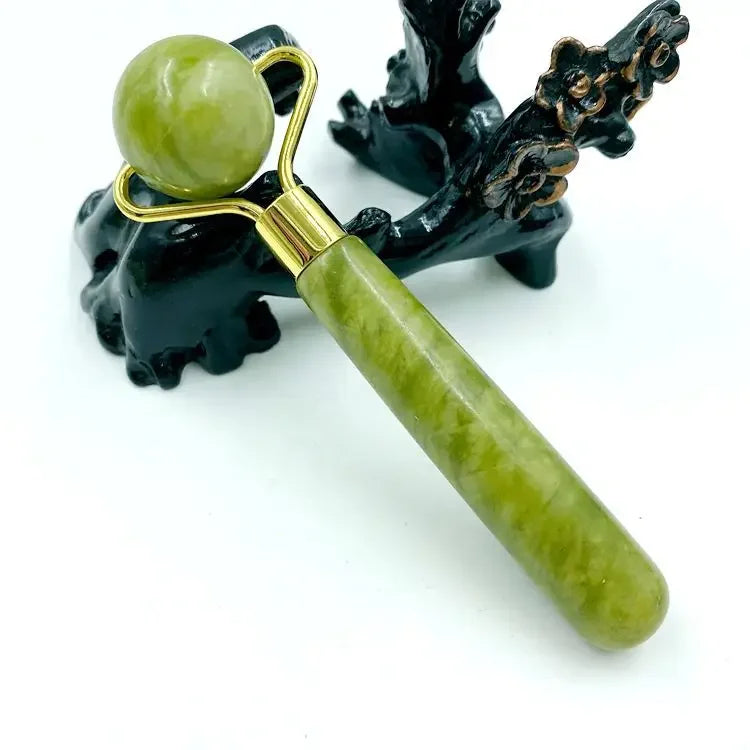 Natural Jade Roller Massager for Face Roller Gua Sha Jade Stone Face Massager Anti-Wrinkle Lift Facial Beauty Skin Care Tools