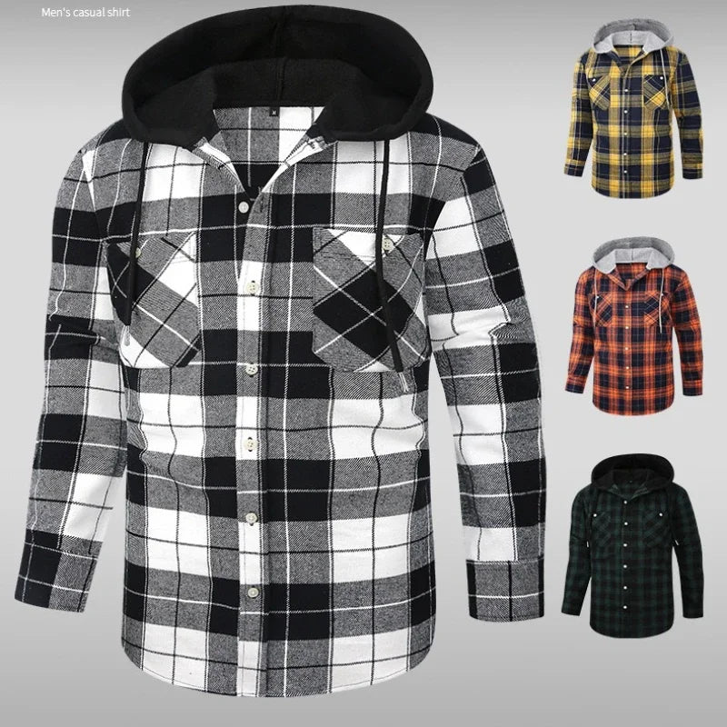 Hoodies for Men Streetwear Hoodie Ropa Para Hombre Sudaderas Oversize Chemise Gucci Shirts for Long Sleeve Big Size Men's Cloth - My Store