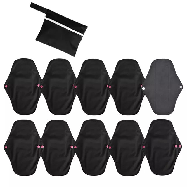 Reusable Menstrual Pads for Monthly Gaskets Women's Panties Washable Sanitary Napkin Female Hygiene Daily Towels Personal Health