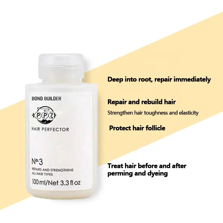 PPZ Private Label Hair Shampoo  Hair Care Set  Organic Hair Repair Series Acting on Disulfide Bonds Shampoo Set