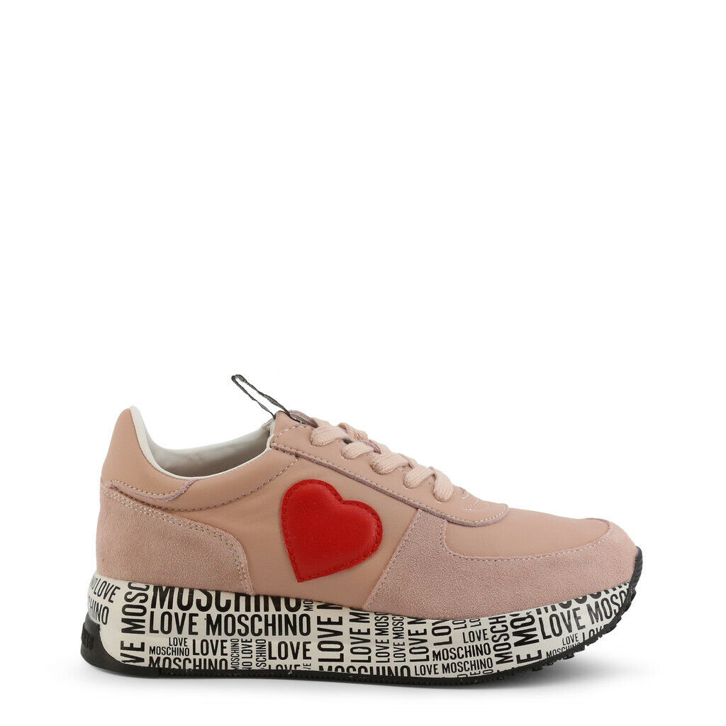 Pink Heart Sneakers - My Store