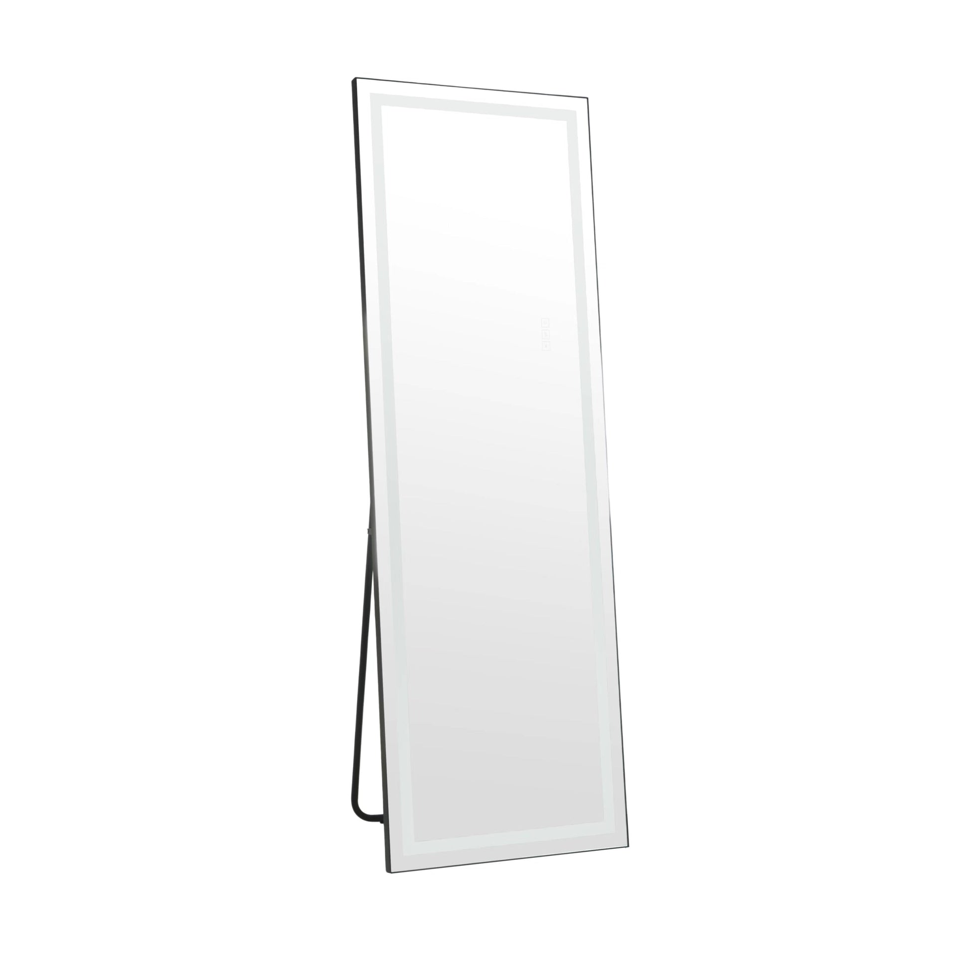 LED Mirror Full Length Mirror With Lights Wide Standing Tall Full Size Mirror for Bedroom Giant Full Body Mirror Large F