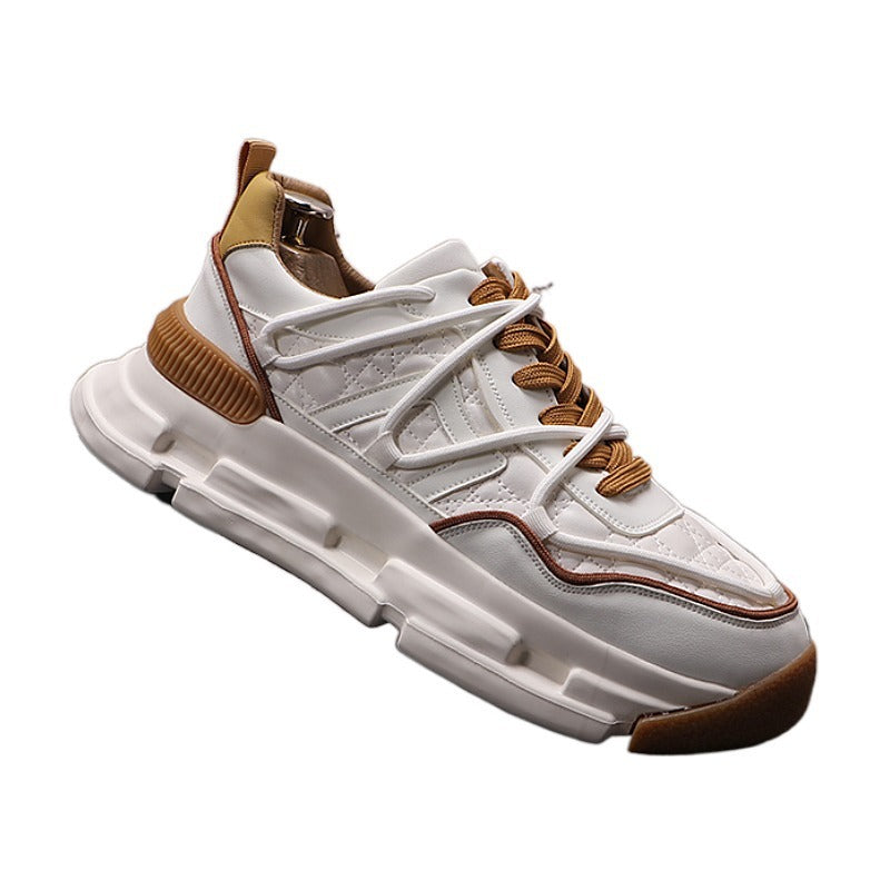 Men’s Color-Block Thermal Sneakers – Plush Lined, Casual Everyday - My Store
