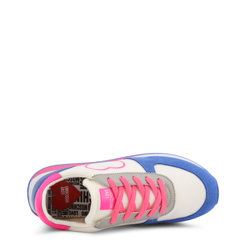 Blue Heart Sneakers - My Store