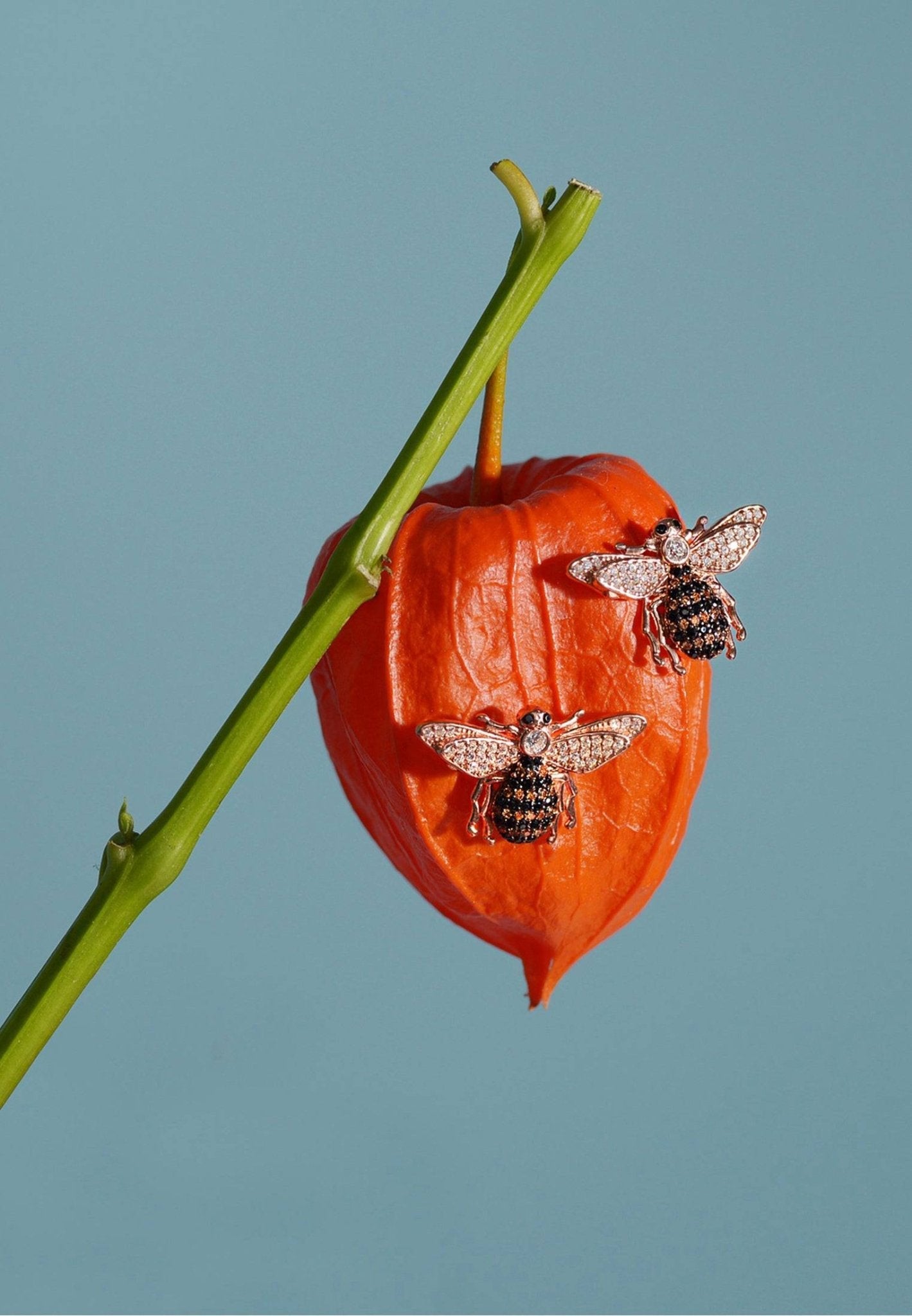 Honey Bee Stud Earrings Gold - My Store
