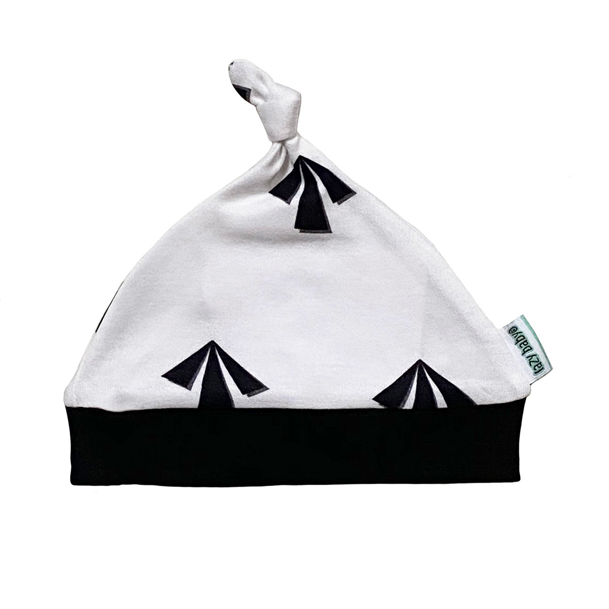 Lazy Baby Arrow Hat Black / White - My Store