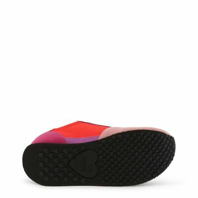 Pink Red Suede Sneakers - My Store