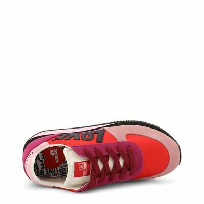 Pink Red Suede Sneakers - My Store