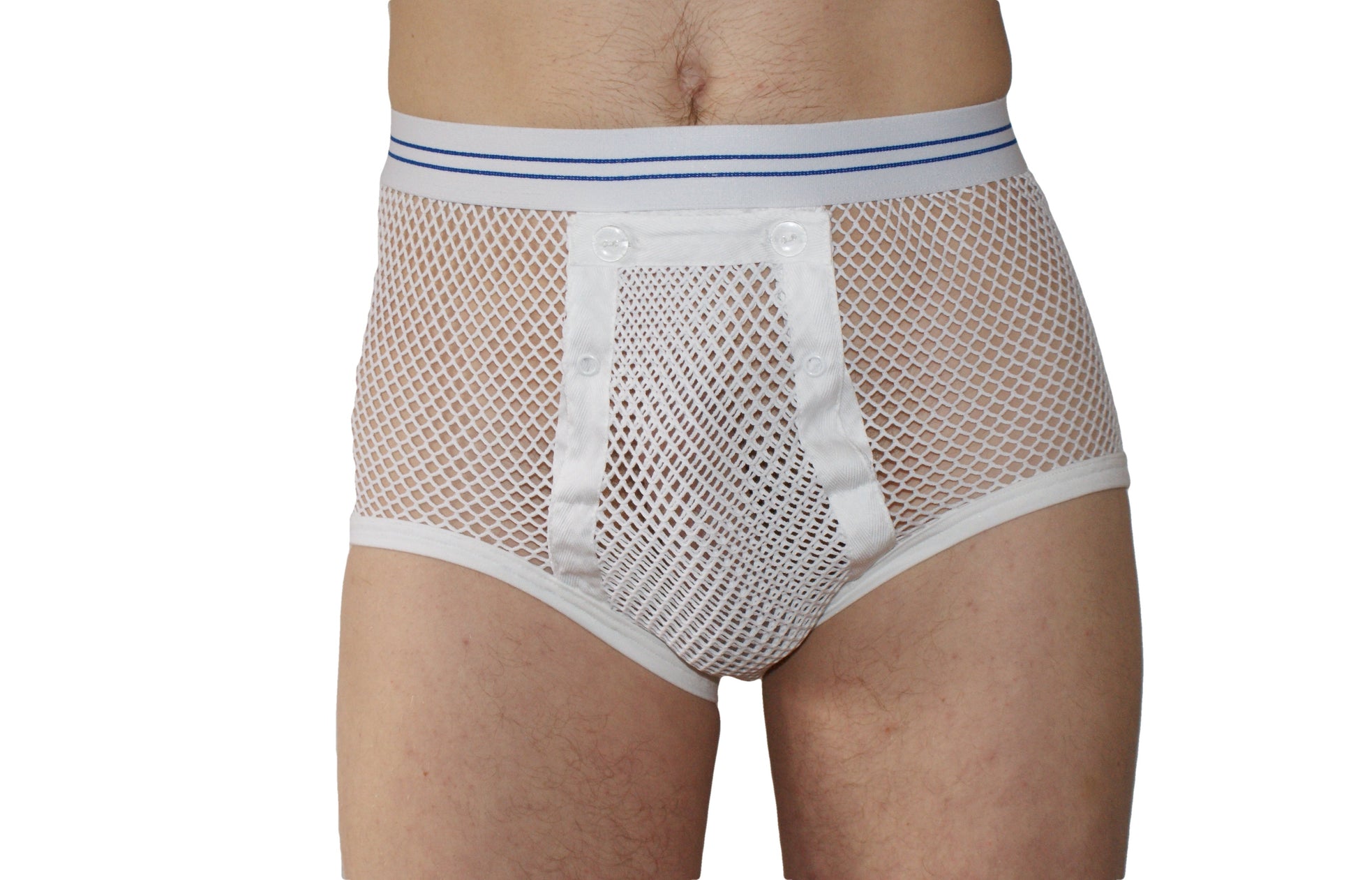 Vintage Classic String Underpants Underwear Briefs Men's Youth's With Front Flap