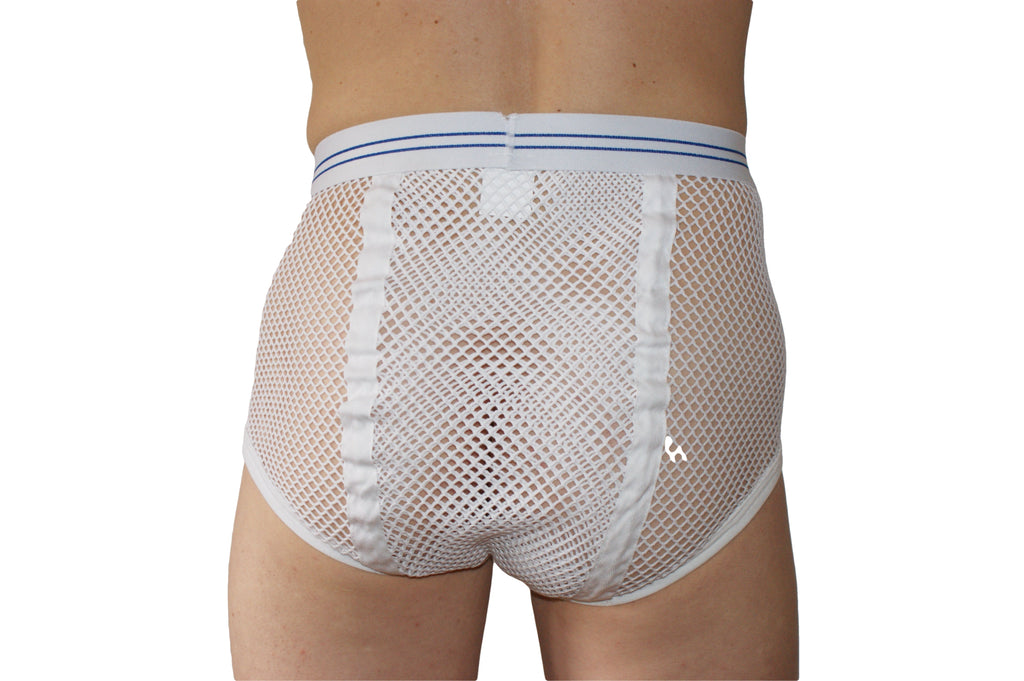 Vintage Classic String Underpants Underwear Briefs Men's Youth's With Front Flap