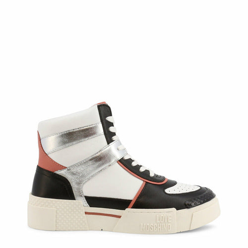 Silver High Top Sneakers - My Store