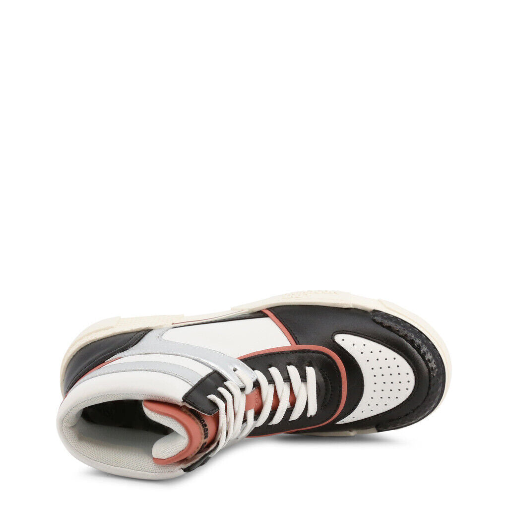 Silver High Top Sneakers - My Store
